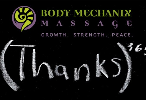 Thank you from Body Mechanix Massage